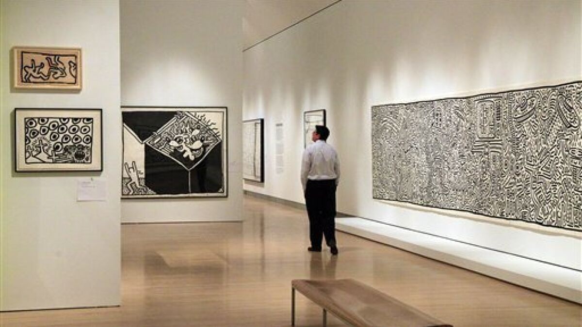 NY exhibit focuses on early career of Keith Haring - The San Diego